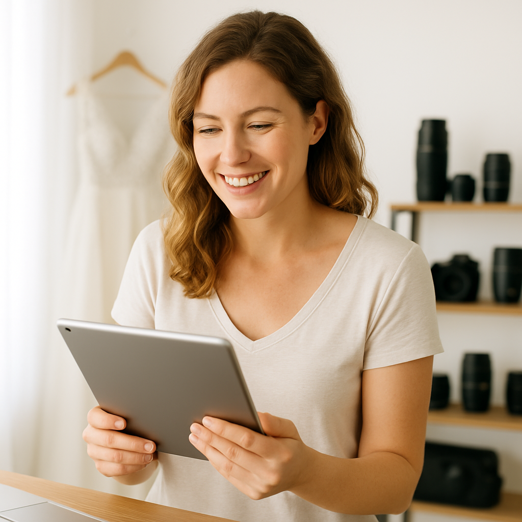 Professional tax preparer helping Utah photography business maximize deductions